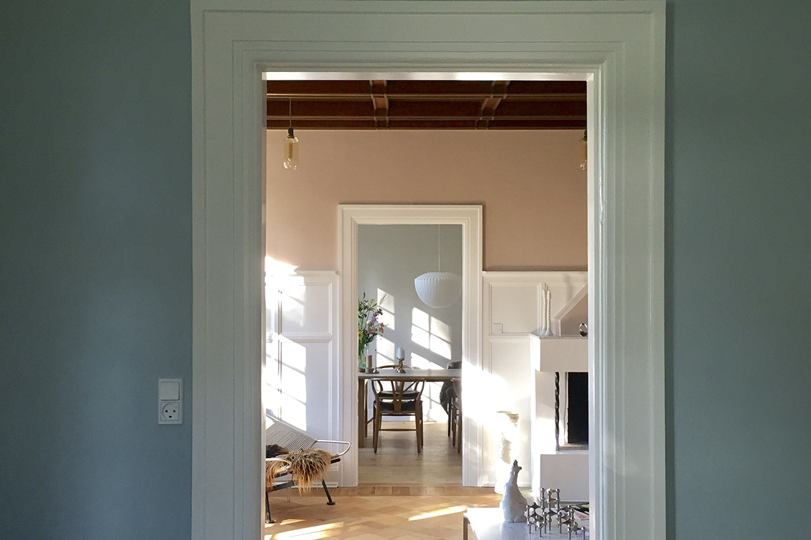 Du skal tænke over hvilken farveoplevelse du vil have i dine rum.